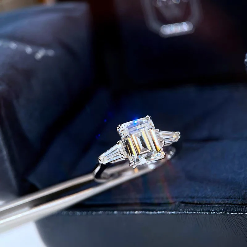 Moissanite 4ct. Rings for Women